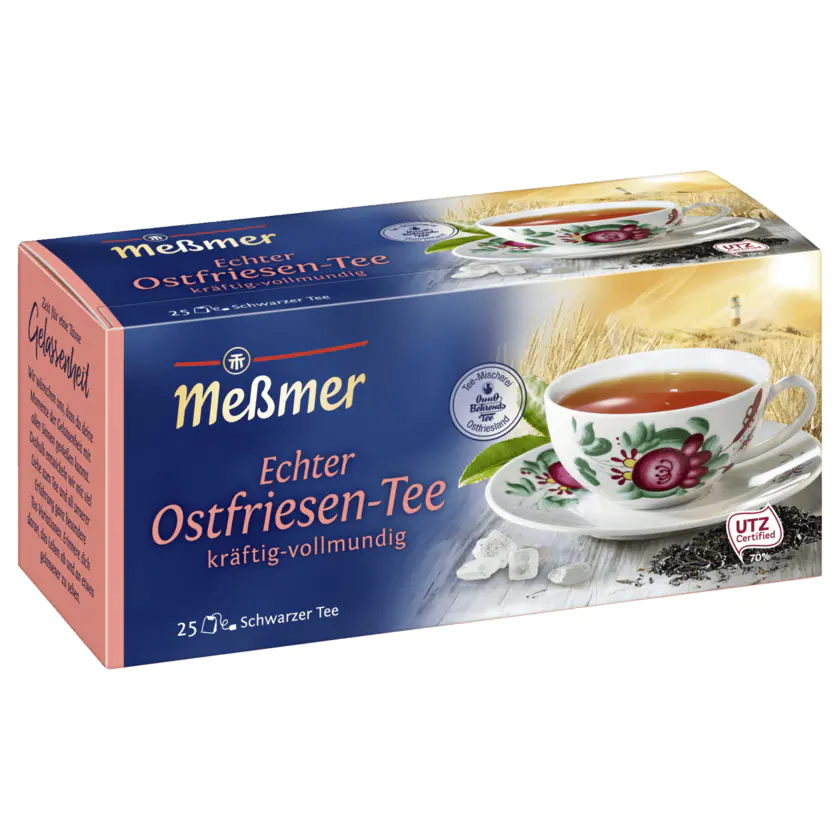 Meßmer Tee Feinster Ostfriesen 25ST 37,5G - 4002221007482