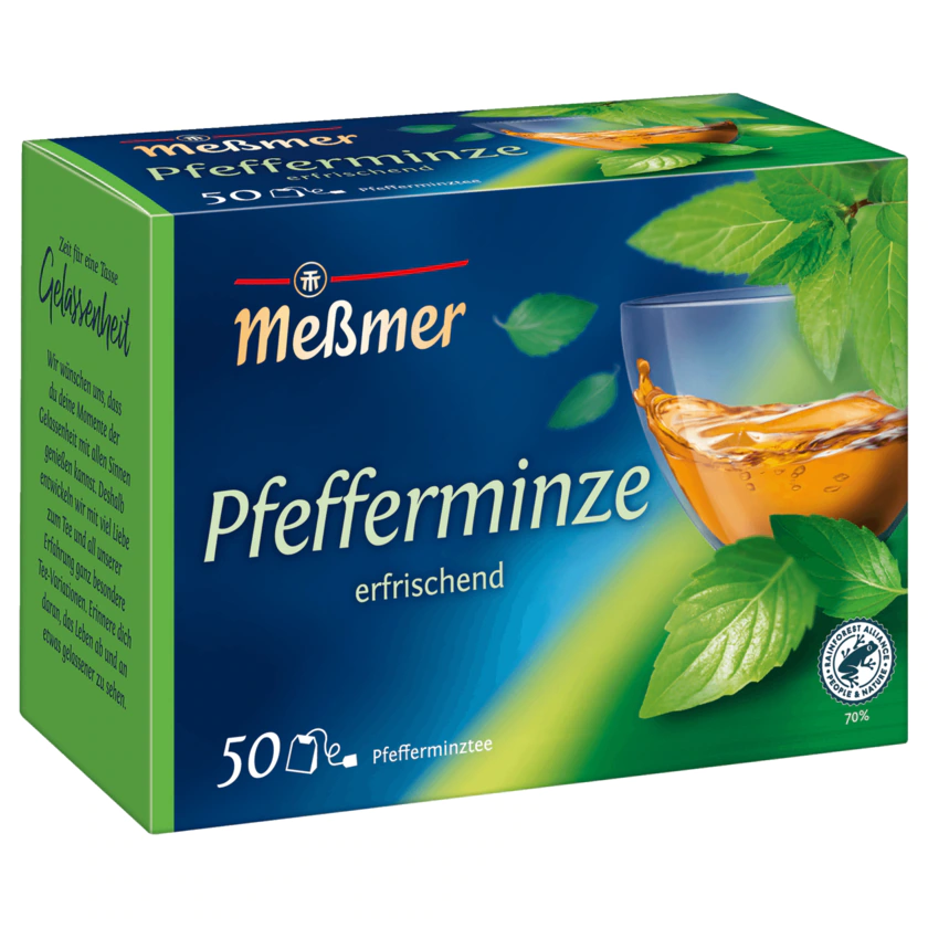 Meßmer Tee Pfefferminze groß 50ST 112,5G - 4002221009943