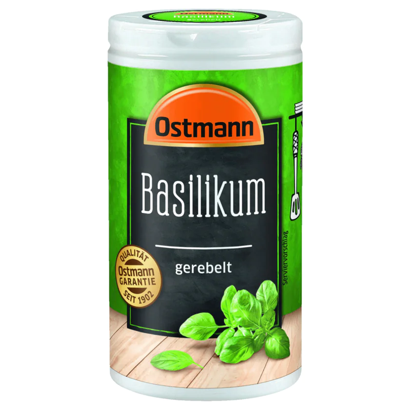 Ostmann Basilikum gerebelt 12,5g - 4002674041156