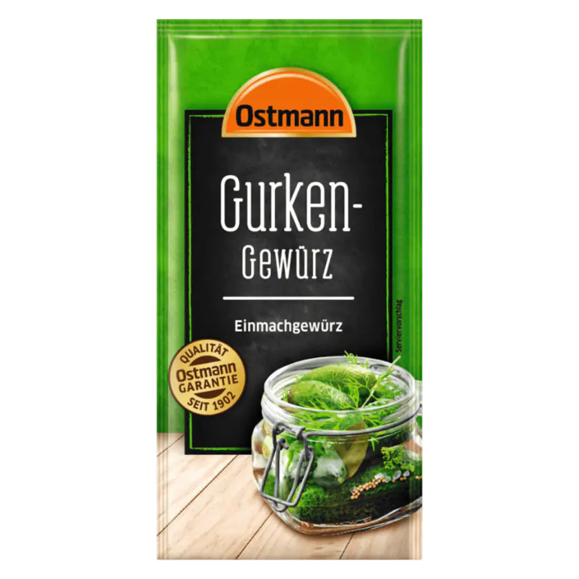 Ostmann Gurken-Gewürz Einmachgewürz 30g - 4002674122237
