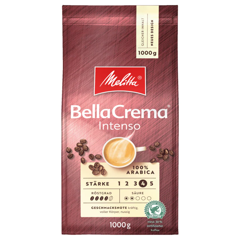 Melitta Bella Crema Intenso 1kg - 4002720009741