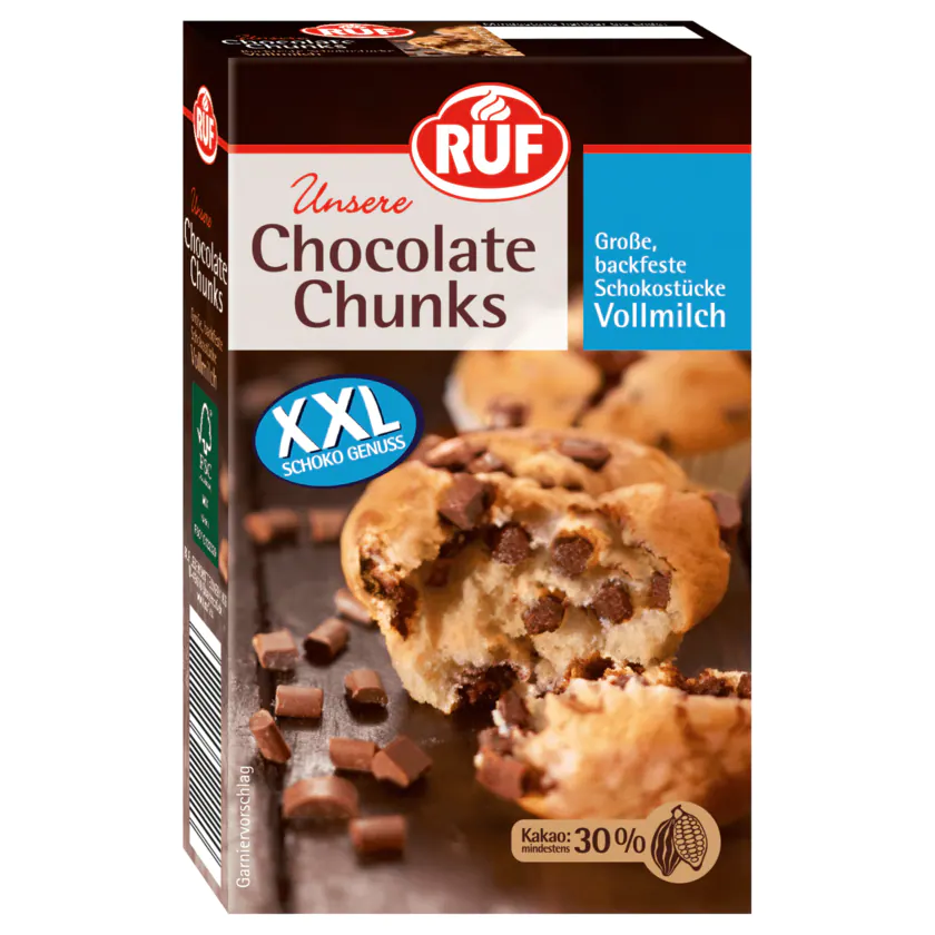 Ruf Full Milk Chocolate Chips - 4002809024276