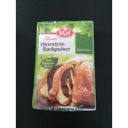 Ruf Weinstein Backpulver,3 x 15 g - 4002809042423