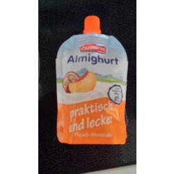 Ehrmann Almighurt praktisch & lecker Pfirsich-Marac, 100 g - 4002971022209