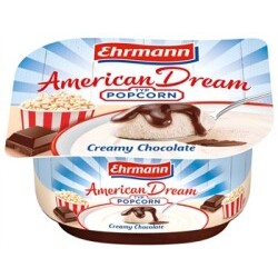 Ehrmann AmericanDream Typ Popcorn Chocolate, 115 g - 4002971399301