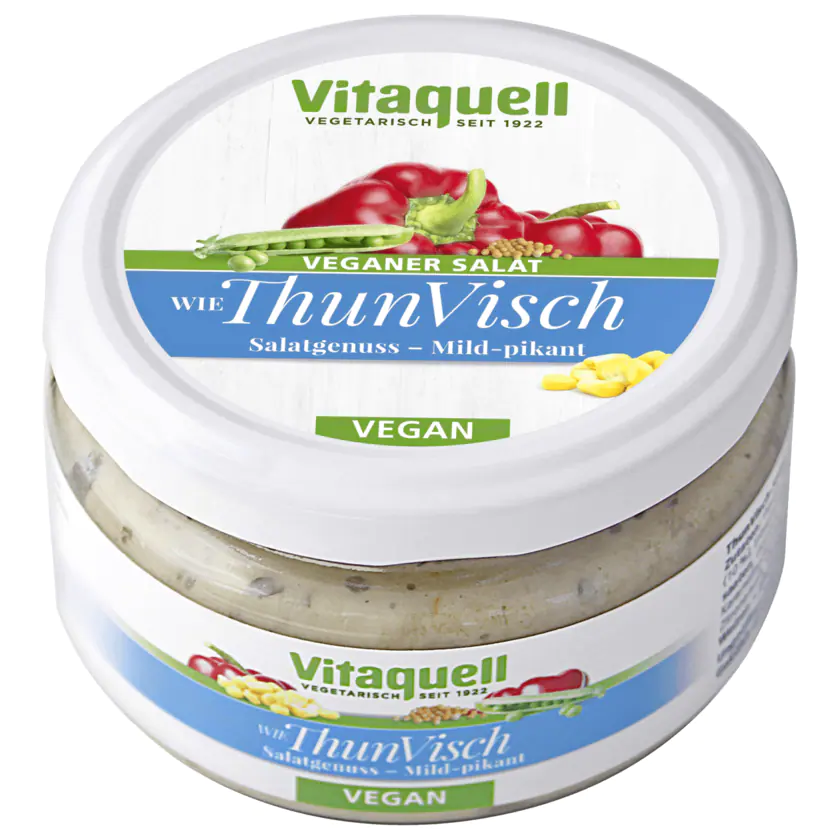 Vitaquell ThunVischsalat vegan 180g - 4003247277408