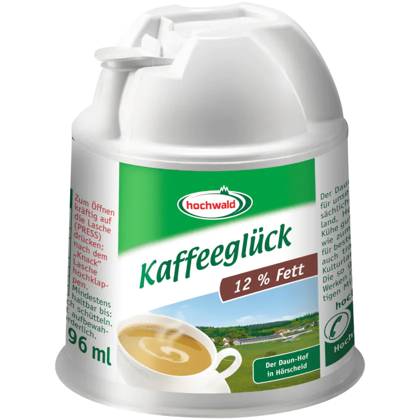 Hochwald Kaffeeglück Kännchen 12% 200ml - 4003490041610