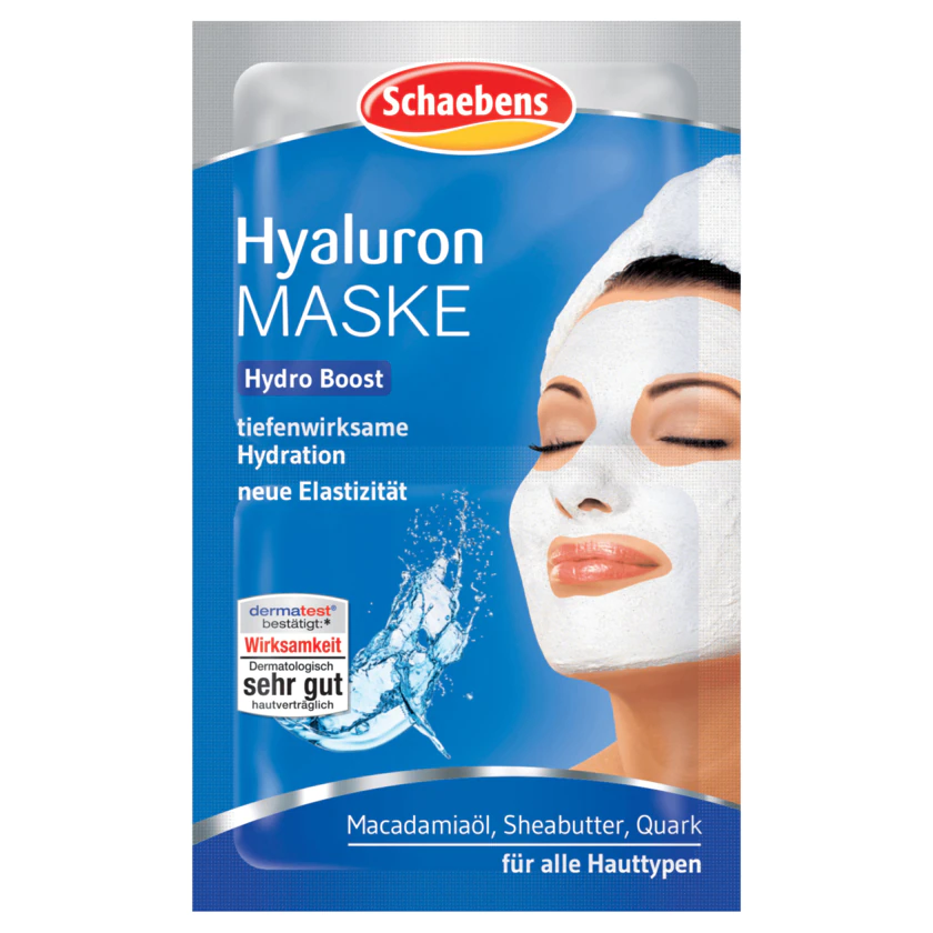 Schaebens Hyaluron Maske Hydro Boost 2x5ml - 4003573020969