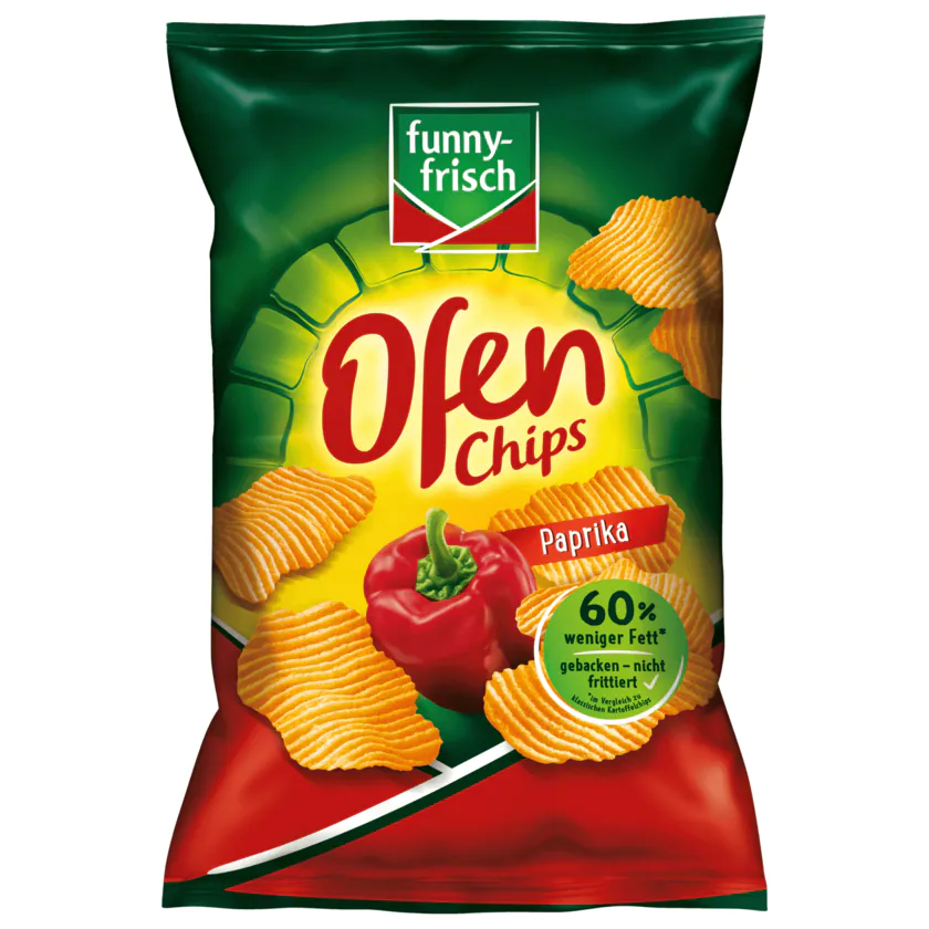 Funny-frisch Ofen Chips Paprika 150g - 4003586101785