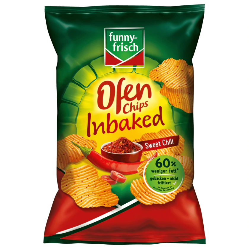 Funny-frisch Ofen Chips Inbaked Sweet Chili 150g - 4003586101808