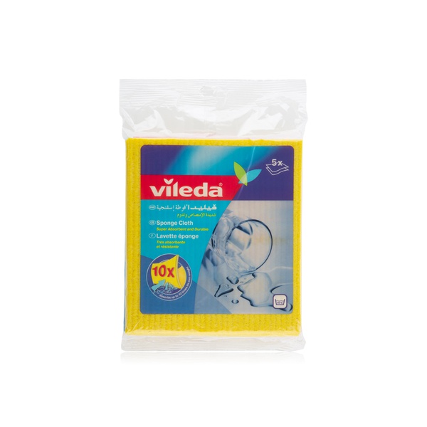 Vileda sponge aqua cloth 18x20cm - Waitrose UAE & Partners - 4003790015755