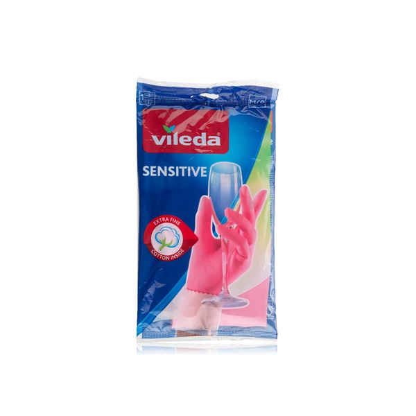 Vileda sensitive medium size gloves - Waitrose UAE & Partners - 4003790024061