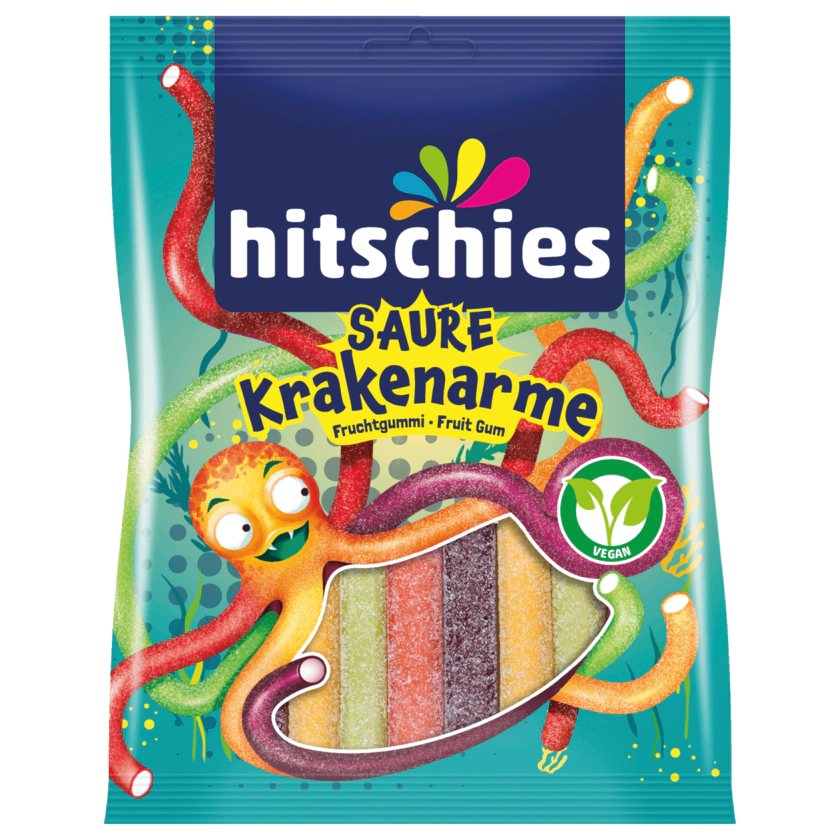 Hitschler Hitschies Saure Krakenarme vegan 125g - 4003840008720