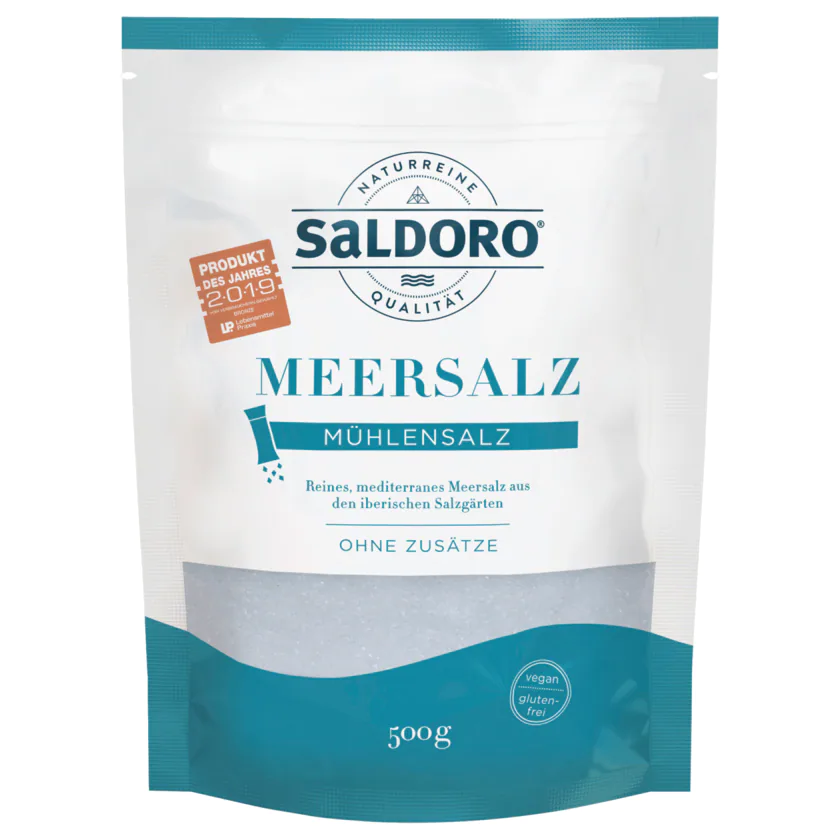 Saldoro Meersalz Mühlensalz 500g - 4003885200356