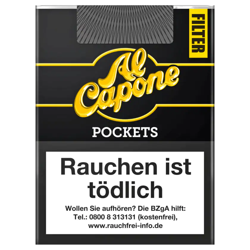 Al Capone Pockets Original Filter 18 Stück - 4004018944468
