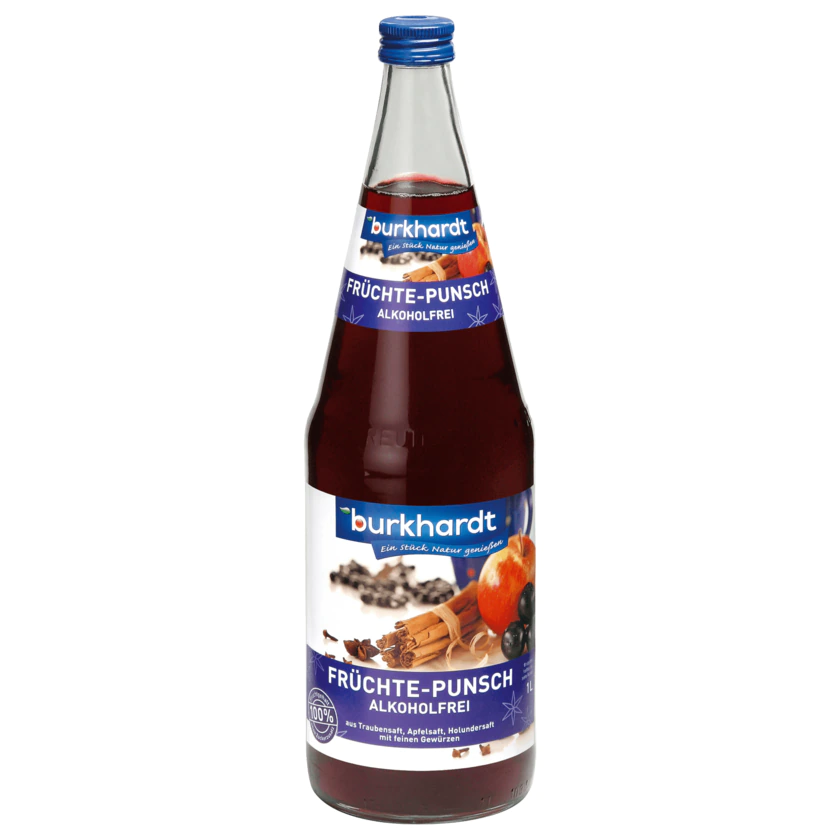 Burkhardt Früchte-Punsch alkoholfrei 1l - 4004154053208