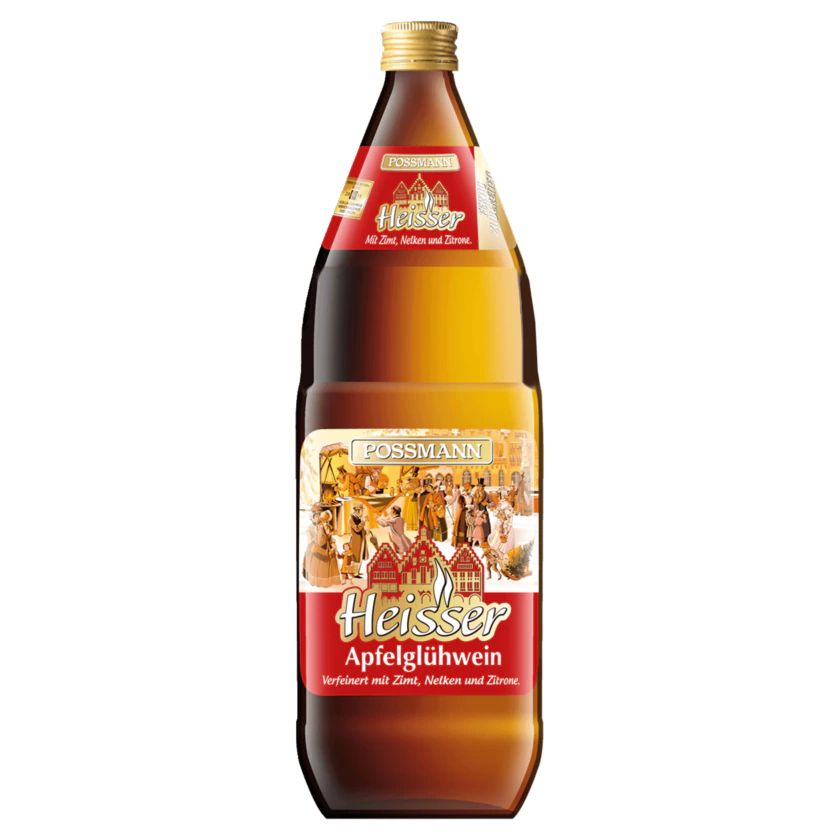 Possmann Heisser Apfelglühwein 1l - 4004315000843