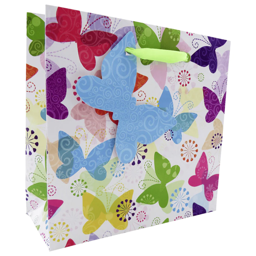 Vivess Geschenktüte Schmetterling 14,5x5x15cm - 4004680473754