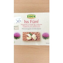 Eden Iss Fünf Pflanzenmargarine mit Färberdistelöl - 4005047069160