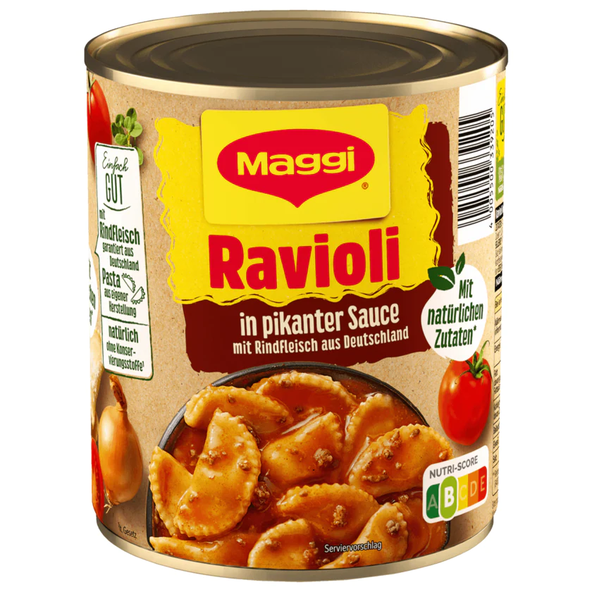 Ravioli in pikanter Sauce - 4005500339205