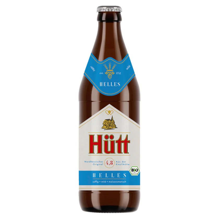 Hütt Bio Helles 0,5l REWE.de - 4005773013062