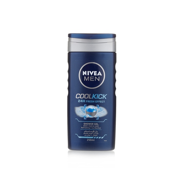 Nivea for men cool kick shower gel 250ml - Waitrose UAE & Partners - 4005808196746