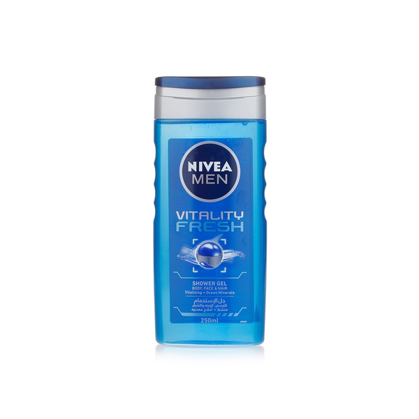 Nivea shower gel vitality fresh 250ml - Waitrose UAE & Partners - 4005808501229