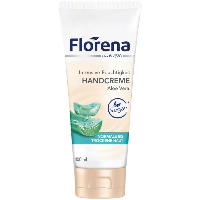 Florena Handcreme mit Aloe Vera vegan 100ml - 4005900108036