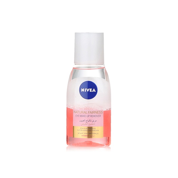 Nivea natural fairness eye make-up remover 125ml - Waitrose UAE & Partners - 4005900250445