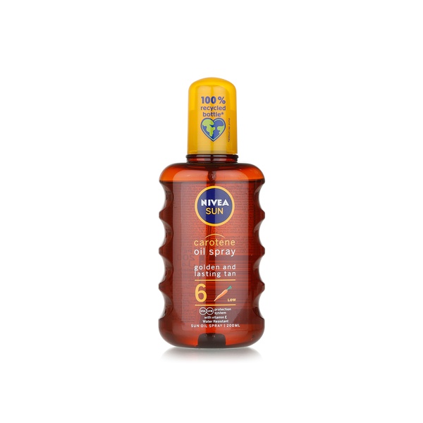 Nivea sun oil spray low 6 200ml - Waitrose UAE & Partners - 4005900277862