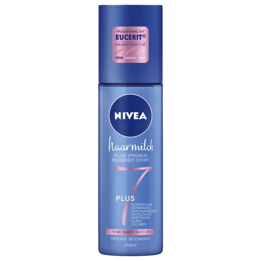 NIVEA Haarmilch Pflege-Sprühkur Feine Haarstruktur 200ml - 4005900451590