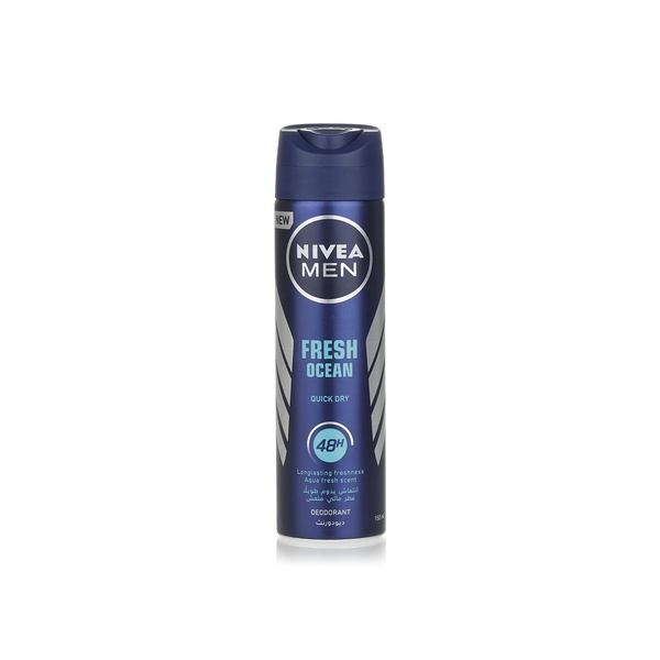 Nivea men fresh ocean deodorant spray 150ml - Waitrose UAE & Partners - 4005900477071