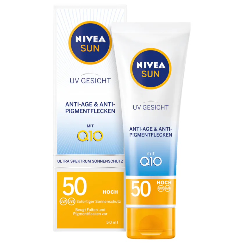 NIVEA Sun Anti-Age & Anti-Pigmentflecken LSF 50+ 50ml - 4005900481597