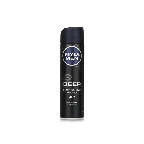 Nivea Men deep deodorant spray 150ml - Waitrose UAE & Partners - 4005900517982