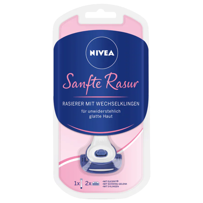 NIVEA Rasierer Sanfte Rasur 1 Stück - 4005900538789