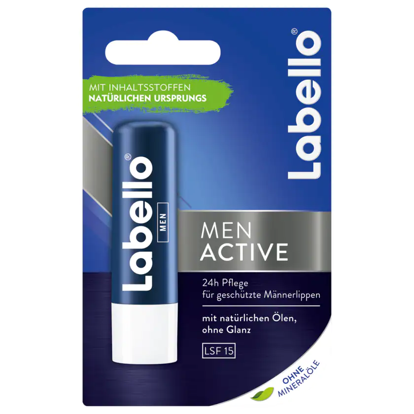 Labello Lippenpflege Men Active 5,5ml - 4005900560483