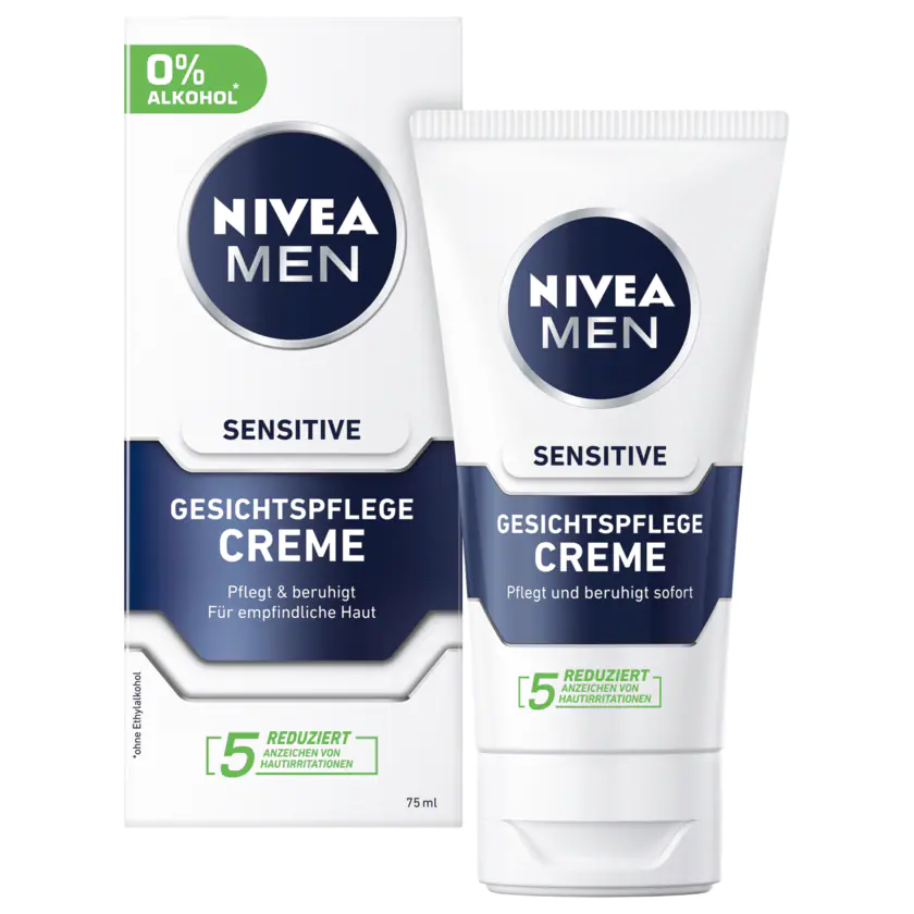 NIVEA Men Gesichtspflege Creme Sensitive 75ml - 4005900626134