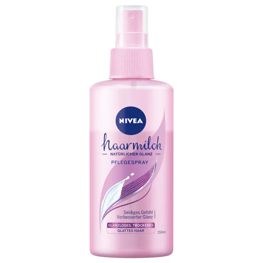 NIVEA Pflegespray Haarmilch Glattes Haar 150ml - 4005900706850