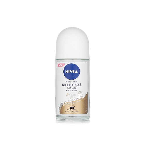 Nivea roll on clean protect 50ml - Waitrose UAE & Partners - 4005900737120