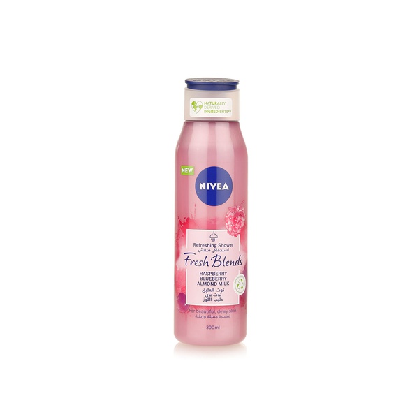 Nivea Fresh Blends berry shower gel 300ml - Waitrose UAE & Partners - 4005900739384