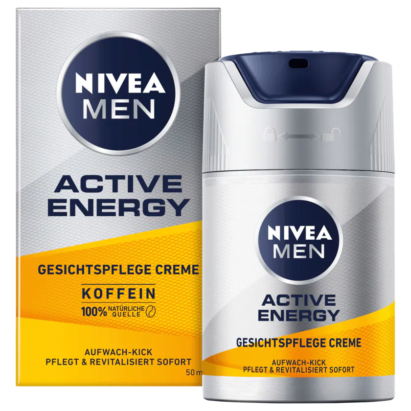 NIVEA Men Active Energy Gesichtspflege Creme 50ml - 4005900780041