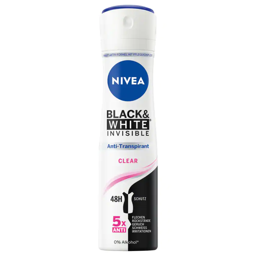 NIVEA Deospray Invisible for Black & White Antitranspirant 150ml - 4005900843760