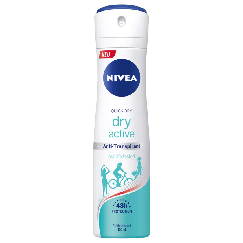 NIVEA Deospray Dry Active Antitranspirant 150ml - 4005900844095