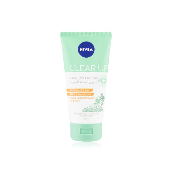 Nivea Clear Up deep pore cleanser 150ml - Waitrose UAE & Partners - 4005900916525