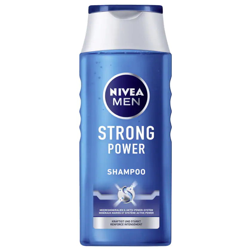 NIVEA Men Pflegeshampoo Strong Power 250ml - 4005900917669