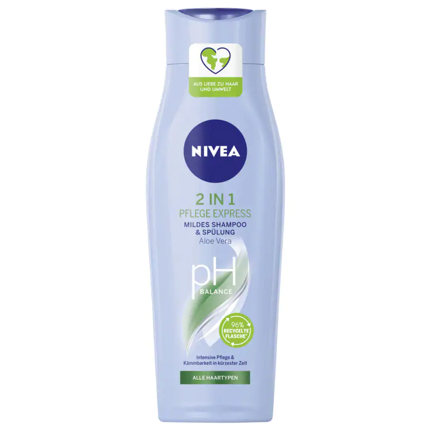 NIVEA Pflegeshampoo & Spülung 2in1 Express Pflege 250ml - 4005900917782