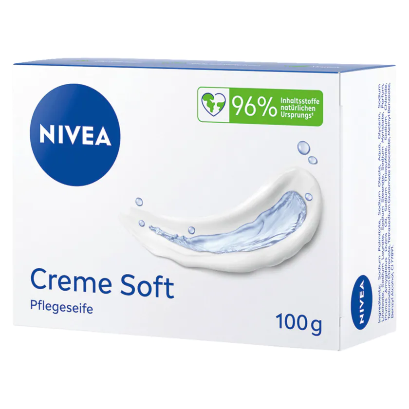 NIVEA Seife Creme Soft 100g - 4005900939616