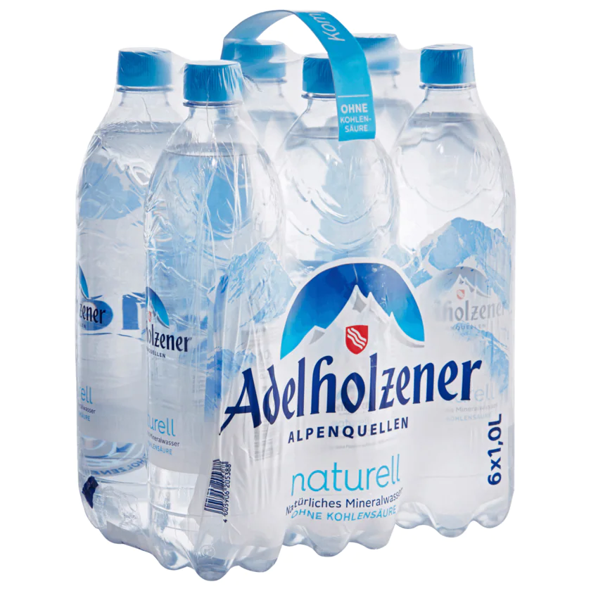 Adelholzener Mineralwasser Naturell 6x1l - 4005906205388