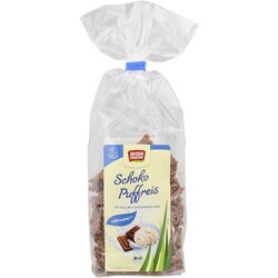 Rosengarten Schoko Puffreis laktosefrei, 125 g - 4005967510599