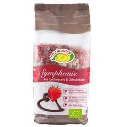 Rosengarten Symphonie-Müsli aus Erdbeeren & Schokolade - 4005967518175